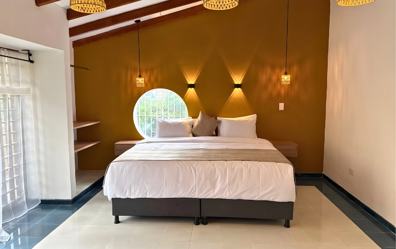 hoteles en cali - habitación doble estandar - nativo peñon - estadias en cali